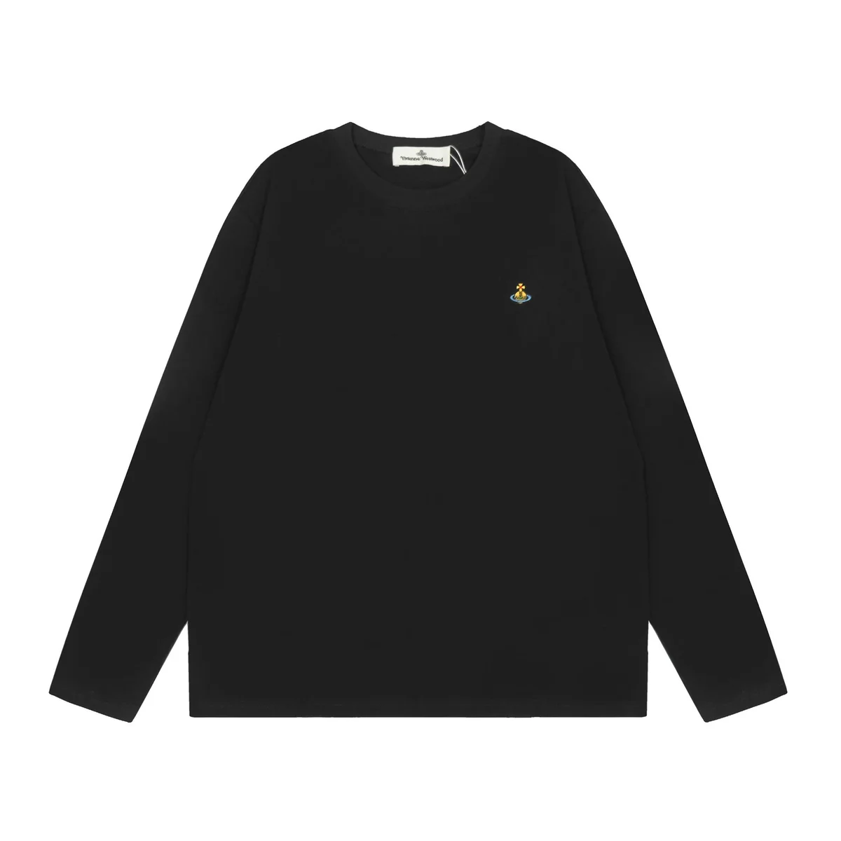 Vivienne Westwood Orb Logo Black Long Sleeve T-Shirt — product photo on Sugargoo Spreadsheet