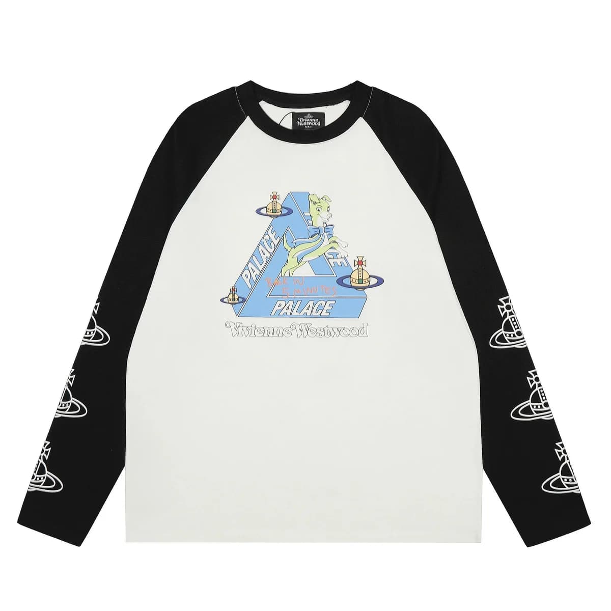 Vivienne Westwood Palace x Vivienne Westwood Black & White Long Sleeve T-Shirt — product photo on Sugargoo Spreadsheet