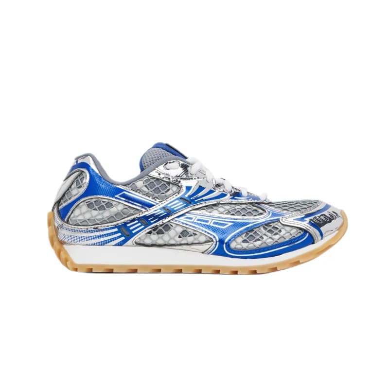 Blue Mesh & Silver Sneakers — product photo on Sugargoo Spreadsheet