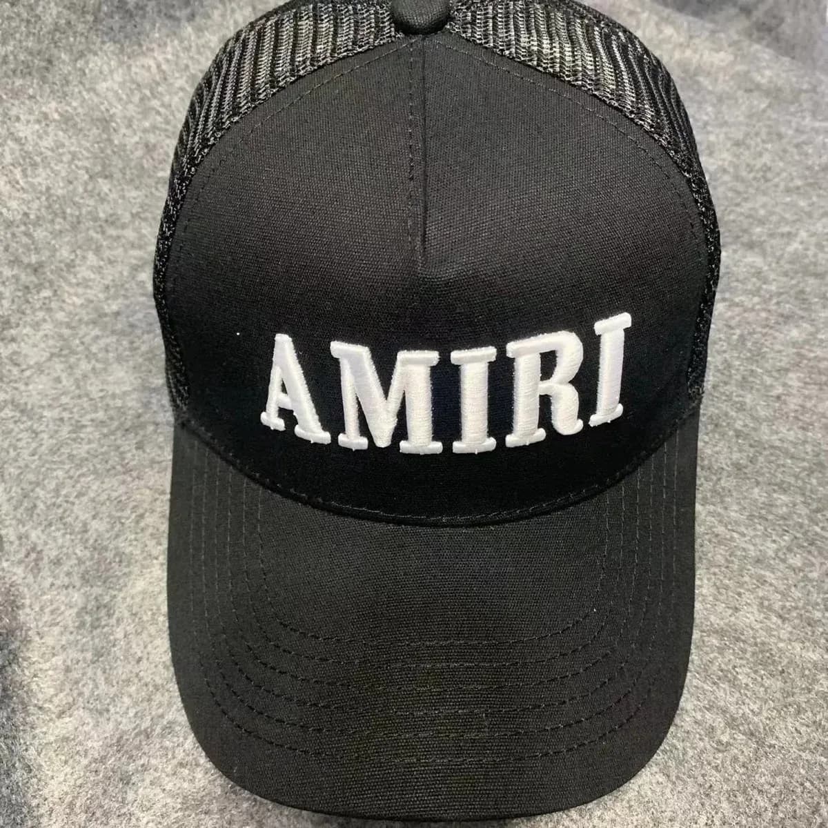 Amiri Black AMIRI Embroidered Trucker Cap — product photo on Sugargoo Spreadsheet