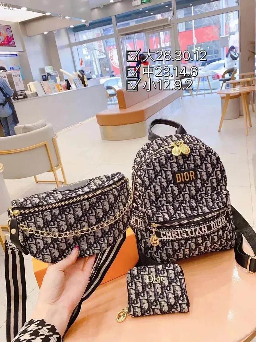 Dior Lady Dior Monogram Mini Backpack Set — product photo on Sugargoo Spreadsheet