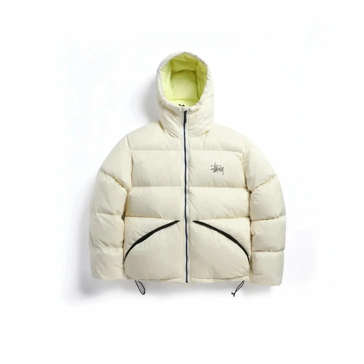 Stussy Stüssy Track Puffer Jacket Cream — product photo on Sugargoo Spreadsheet
