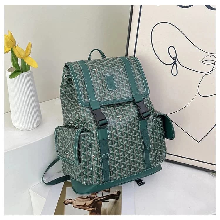 Unknown Brand Goyardine Backpack Green — product photo on Sugargoo Spreadsheet