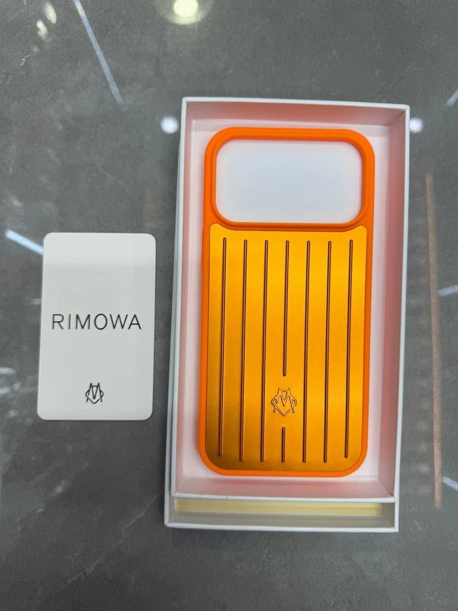 Rimowa Orange Phone Case for iPhone — product photo on Sugargoo Spreadsheet