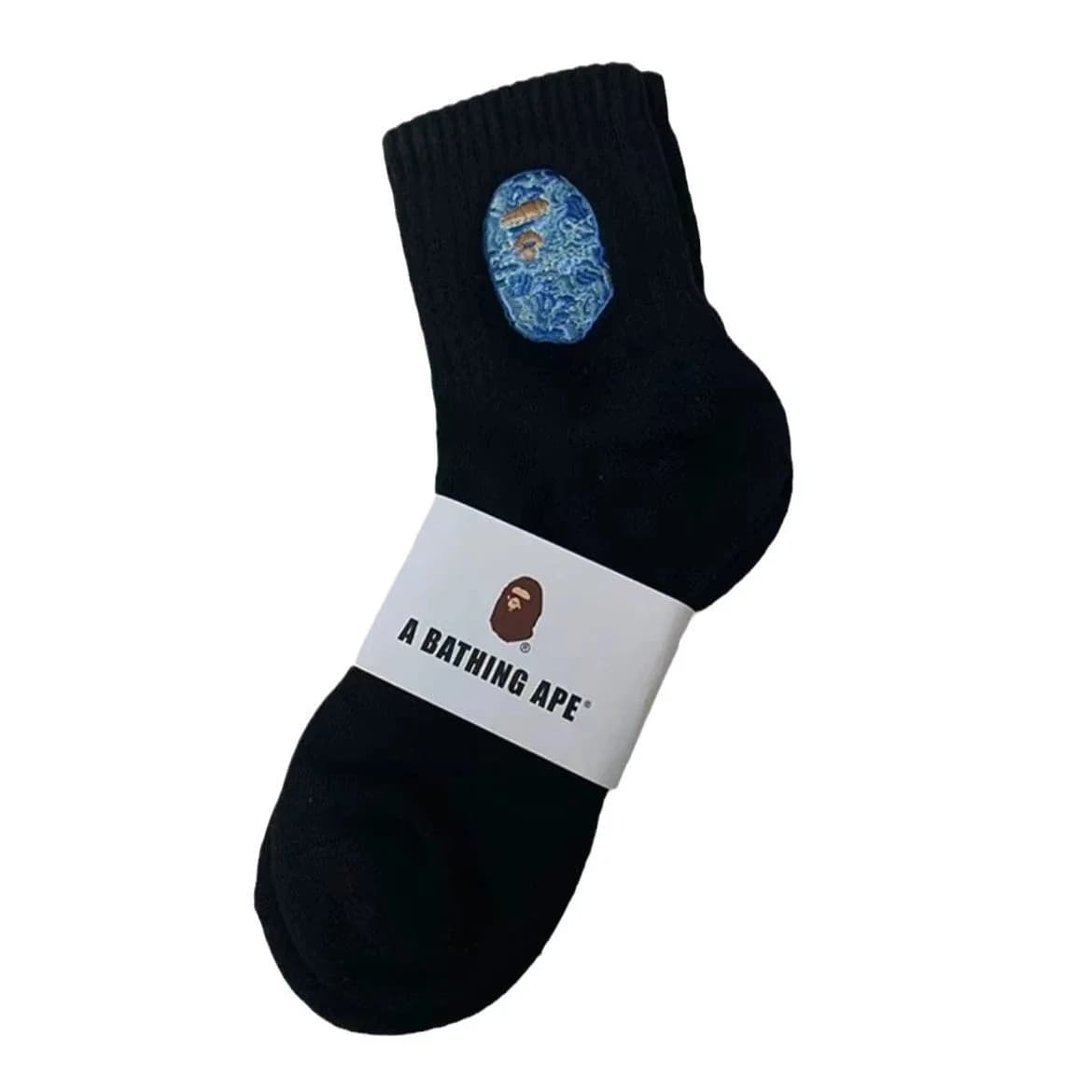 A Bathing Ape BAPE STA Black Blue Globe Socks — product photo on Sugargoo Spreadsheet