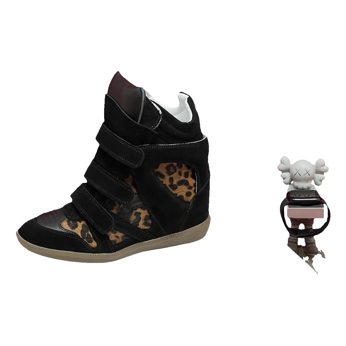 Ibiza Leopard Print Sneakers Black — product photo on Sugargoo Spreadsheet