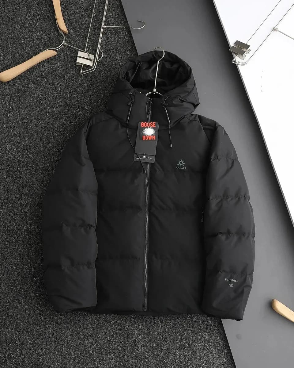 Kailas Black Goose Down Parka — product photo on Sugargoo Spreadsheet