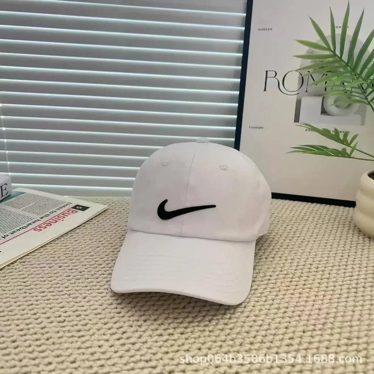 Nike Classic Swoosh White Cap — product photo on Sugargoo Spreadsheet