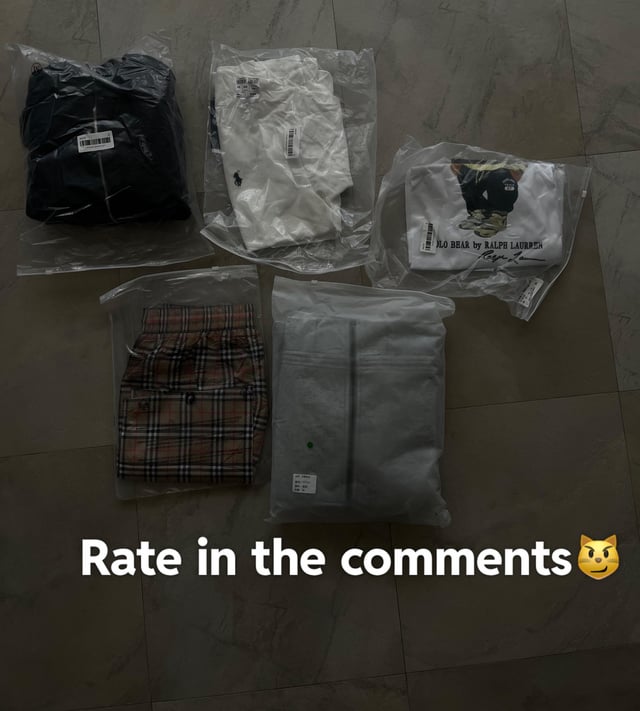 Arrival photo 19 of 3.2 kg Sugargoo buyer share to Italy — 16 days, Burberry, Chrome Hearts & RL67 lanes — Sugargoo Spreadsheet